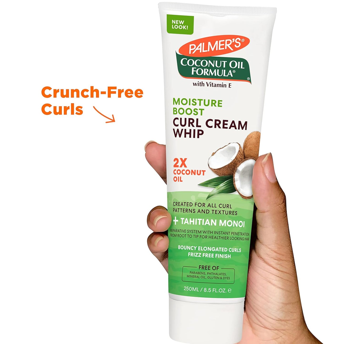 Coconut Oil Formula Moisture Boost Curl Whip Cream, 8.5 Oz.