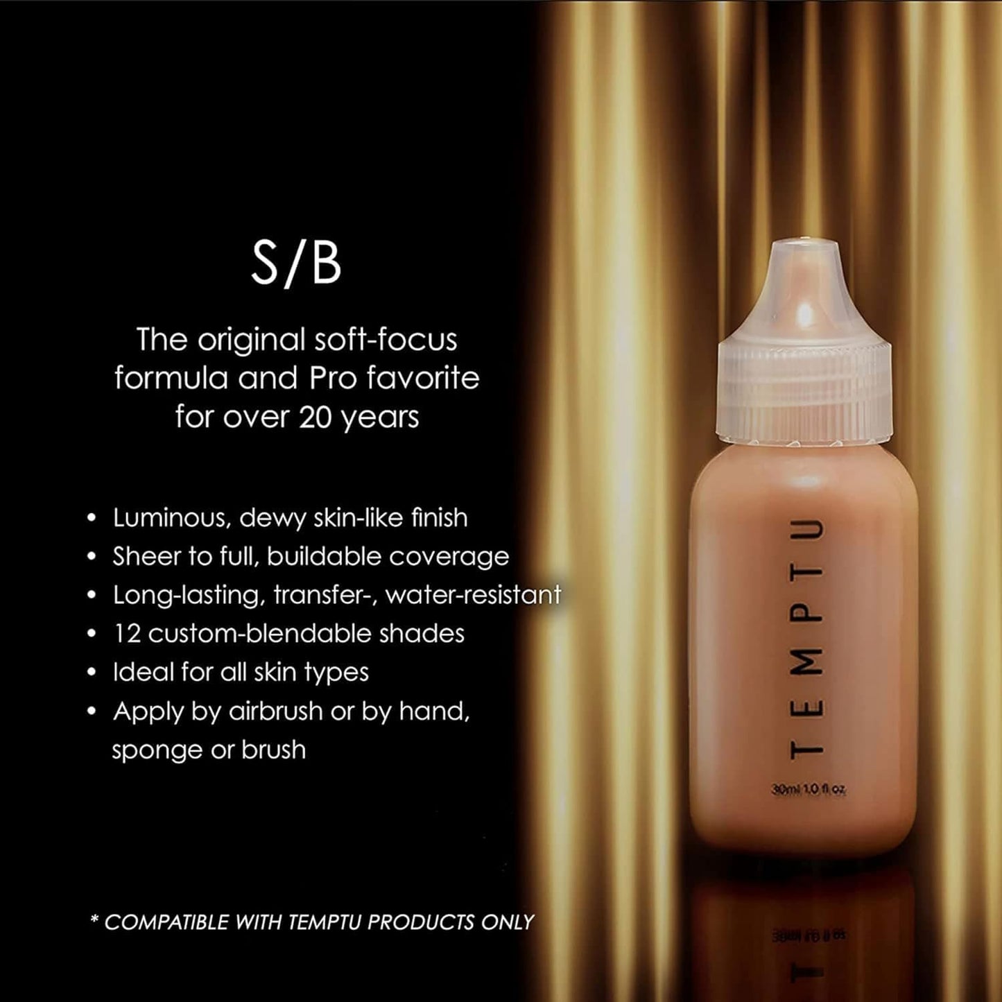 S/B Silicone-Based Airbrush Foundation