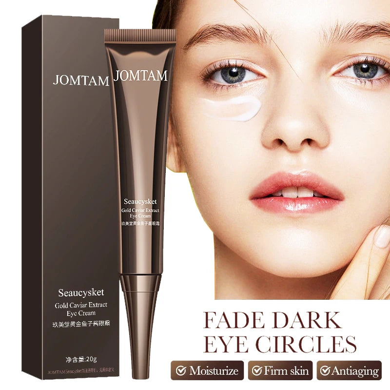 1/2/3Pcs Gold Caviar Eye Cream anti Dark Circle Removal Eyes Bags Moisturizing Firming Eye Creams Eyes Skin Care Products