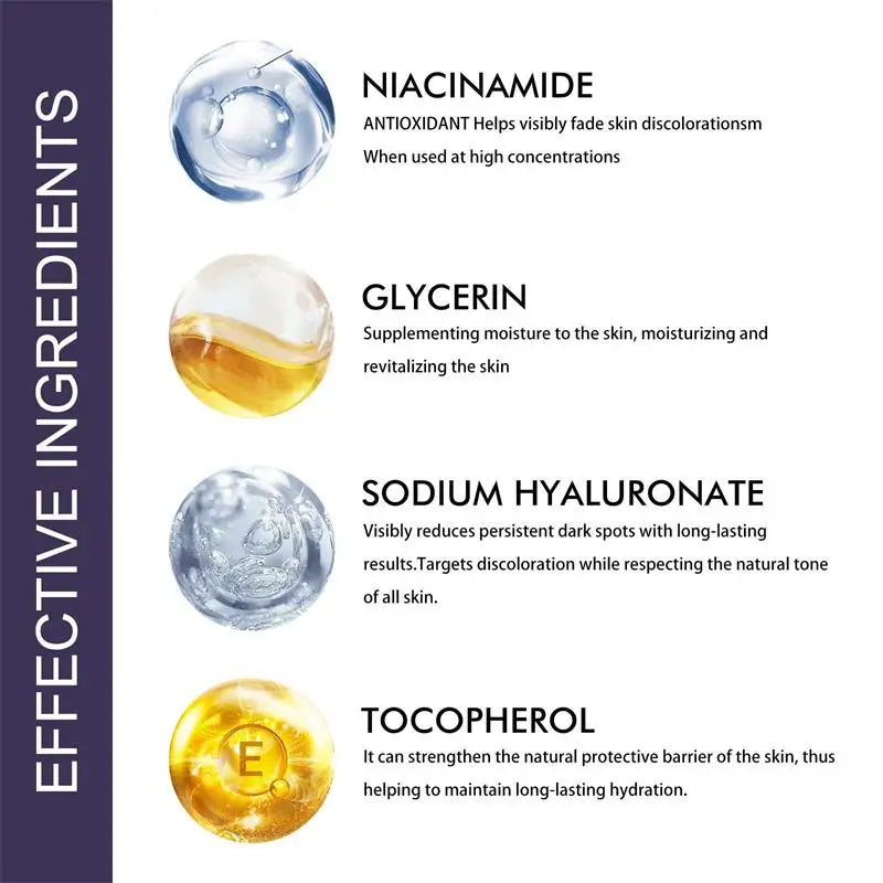 Dark Spots Remover Whitening Serum Face Freckle Melanin Correcting anti Pigmentation Brighten Beauty Korean Day Night Skin Care