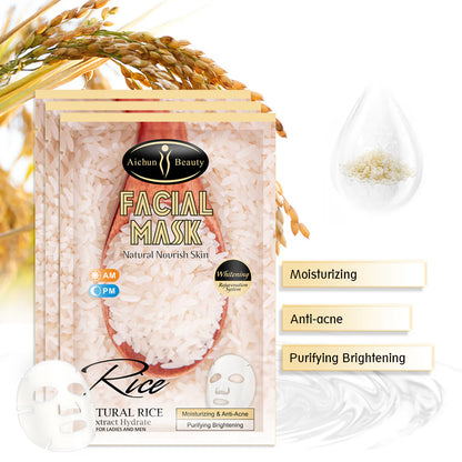 Gentle Grain Facial Treatment Skincare Items
