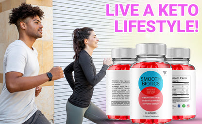Smooth Biotics Gummies Smoothbiotics Skin & Gut Support (60 Gummies)