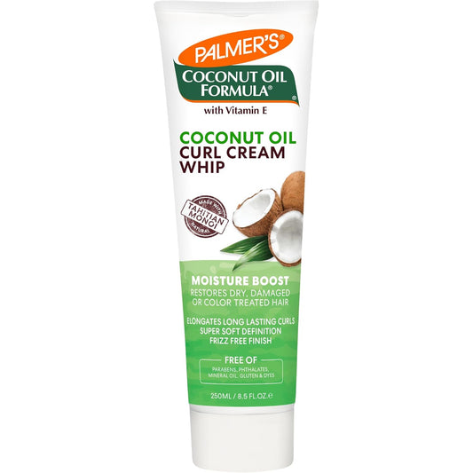 Coconut Oil Formula Moisture Boost Curl Whip Cream, 8.5 Oz.